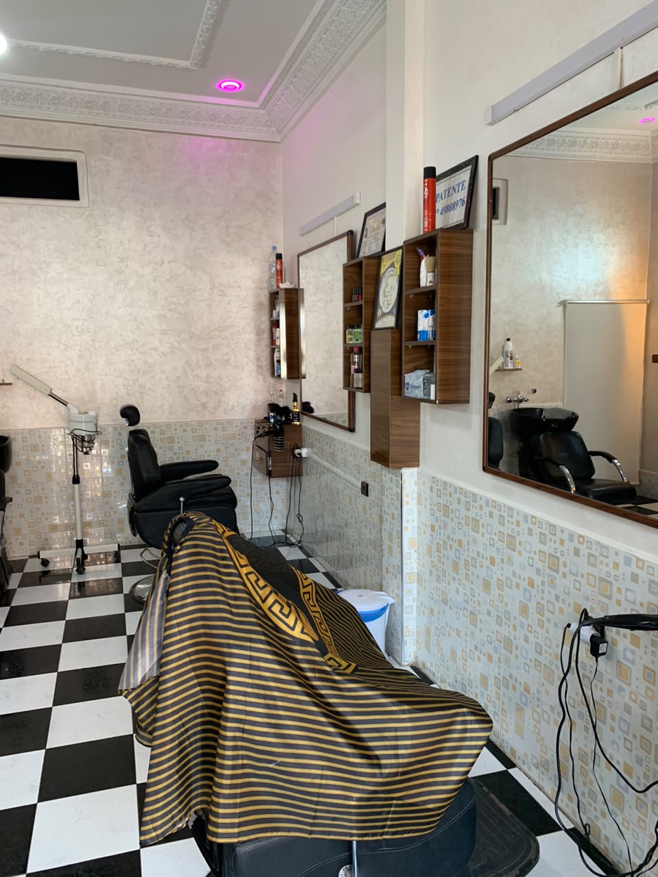 Barbershopdanba intérieur